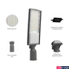 Kép 7/8 - Kültéri Utcai lámpa, szürke, 4000K melegfehér, beépített LED, 14000 lm, CRI 70, 130/80°, SPECTRUM LED SLI027015NW_PW