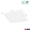Kép 5/5 - LED panel, fehér, 6000K melegfehér, beépített LED, 3600 lm, CRI >80, 120°, SPECTRUM LED SLI035055CW_PW