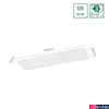 Kép 5/5 - LED panel, fehér, 6000K melegfehér, beépített LED, 3800 lm, CRI >80, 120°, SPECTRUM LED SLI035059CW_PW