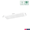 Kép 5/5 - LED panel, fehér, 3000K melegfehér, beépített LED, 3600 lm, CRI >80, 120°, SPECTRUM LED SLI035059WW_PW