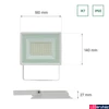 Kép 7/7 - Kültéri Reflektor, fehér, 3000K melegfehér, beépített LED, 4300 lm, CRI >70, 100°, SPECTRUM LED SLI029055WW_PW