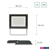 Kép 7/7 - Kültéri Reflektor, fekete, 3000K melegfehér, beépített LED, 4300 lm, CRI >70, 100°, SPECTRUM LED SLI029051WW_PW