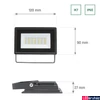 Kép 7/7 - Kültéri Reflektor, fekete, 4000K melegfehér, beépített LED, 2000 lm, CRI >70, 100°, SPECTRUM LED SLI029049NW_PW