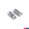 Kép 1/4 - Topmet Begton12 LED profil végzáró C előlaphoz, ezüst - C7940040 - párban