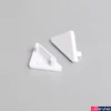 Kép 1/3 - Topmet Cabi12 LED profil végzáró E előlaphoz, fehér - C9980001 - párban