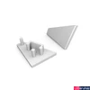 Kép 1/3 - Topmet Corner10 LED profil végzáró, ezüst - 83990040 - párban