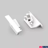 Kép 1/2 - Topmet Diagonal14 LED profil végzáró F előlaphoz, fúrt, fehér - H5999901 - párban