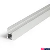 Kép 1/10 - Topmet Frame14 álmennyezet záró alumínium LED profil, ezüst eloxált (előlap: B,C) - C3020020 - szálban
