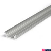 Kép 1/8 - Topmet Groove14 süllyesztett alumínium LED profil, ezüst eloxált (előlap: E,F) - A3020020 - szálban