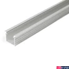 Kép 1/16 - Topmet Linea-In20 LED profil általános világításhoz, ezüst eloxált (előlap: E,F) - E4020020 - szálban