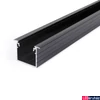 Kép 1/7 - Topmet Linea-In20 süllyesztett LED profil általános világításhoz, fekete (előlap: E,F) - E4020021 - szálban