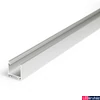 Kép 1/8 - Topmet Linea20 LED profil általános világításhoz, ezüst eloxált (előlap: E,F) - C1020020 - szálban