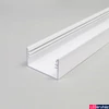 Kép 1/3 - Topmet Lowi alumínium LED profil általános világításhoz, fehér (előlap: C10) - 93030001 - szálban