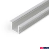 Kép 1/8 - Topmet Smart-In10 alumínium LED süllyeszthető profil, ezüst eloxált (előlap: A) - E3020020 - szálban
