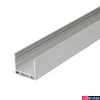 Kép 1/6 - Topmet VARIO30-02 LED U-profil, ezüst eloxált, 2m, (előlap: A9, C9, D9, E9), (rögzítő: T, Y), V3060020