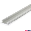Kép 1/3 - Topmet VARIO30-06 süllyesztett LED profil, ezüst eloxált, 2m, (előlap: A9, C9, D9, E9), (rögzítő: U9), V3220020
