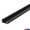 Kép 1/3 - Topmet VARIO30-06 süllyesztett LED profil, fekete, 2m, (előlap: A9, C9, D9, E9), (rögzítő: U9), V3220021