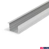 Kép 1/3 - Topmet VARIO30-07 süllyesztett LED profil, ezüst eloxált, 2m, (előlap: A9, C9, D9, E9), (rögzítő: U9), V3260020