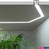 Kép 10/16 - Topmet Linea-In20 LED profil általános világításhoz, ezüst eloxált (előlap: E,F) - E4020020 - szálban