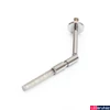 Kép 2/4 - Topmet Pen8 LED profilhoz csuklós, talpas rögzítő, 10 cm - 86300003 - párban
