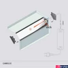 Kép 3/3 - Topmet Cabi12 LED profil végzáró E előlaphoz, szürke - C9980022 - párban