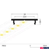 Kép 2/4 - Topmet Fix12 alumínium LED profil csak hűtéshez, natúr alu - 87030000 - szálban