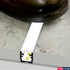 Kép 4/11 - Topmet Floor12 alumínium LED padló profil, ezüst eloxált (előlap: K) - B1020020 - szálban