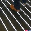 Kép 9/11 - Topmet Floor12 alumínium LED padló profil, ezüst eloxált (előlap: K) - B1020020 - szálban