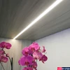 Kép 8/13 - Topmet Groove10 süllyesztett alumínium LED profil, fekete eloxált (előlap: B,C) - 76210021 - szálban