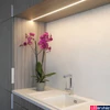 Kép 10/13 - Topmet Groove10 süllyesztett alumínium LED profil, fekete eloxált (előlap: B,C) - 76210021 - szálban