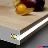 Kép 4/7 - Topmet Hi8 süllyesztett alumínium LED profil, ezüst eloxált (előlap: C1) - H8020020 - szálban