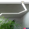 Kép 13/16 - Topmet Linea-In20 LED profil általános világításhoz, ezüst eloxált (előlap: E,F) - E4020020 - szálban