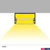 Kép 3/3 - Topmet Lowi alumínium LED profil általános világításhoz, fekete (előlap: C10) - 93030002 - szálban