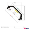 Kép 2/6 - Topmet Quarter10 alumínium LED sarokprofil, ezüst eloxált (előlap: B, D) -  D3020020 - szálban