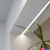 Kép 4/8 - Topmet Smart-In10 alumínium LED süllyeszthető profil, fekete (előlap: A, C2) - E3020021 - szálban
