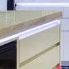 Kép 5/9 - Topmet Smart10 alumínium LED U-profil, ezüst eloxált (előlap: A) - C2020020 - szálban