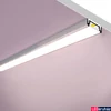 Kép 4/7 - Topmet Surface14 alumínium LED U-profil, fekete eloxált (előlap: E, F) - A2020021 - szálban