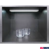 Kép 5/7 - Topmet Surface14 alumínium LED U-profil, fekete eloxált (előlap: E, F) - A2020021 - szálban