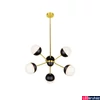 Kép 1/2 - Viokef ORBIT több ágú függeszték, 6 foglalattal, arany, G9 foglalattal, VIO-4221900