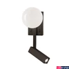 Kép 1/2 - Viokef REFLECT fali lámpa, integrált foglalattal, fekete, beépített LED , 375 lm, VIO-4229000