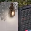 Kép 2/2 - Viokef SKIATHOS fali lámpa, barna, E27 foglalattal, VIO-4088500