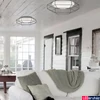 Kép 2/2 - Viokef MONTE mennyezeti lámpa, fekete, 3000K melegfehér, beépített LED, 960 lm, VIO-4227400