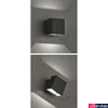 Kép 2/2 - Viokef QUADRO fali lámpa, fekete, beépített LED, 320 lm, VIO-4226300