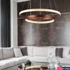 Kép 2/2 - Viokef SYDNEY több ágú függeszték, barna, 3000K melegfehér, beépített LED, 4350 lm, VIO-4236000