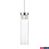 Kép 2/4 - Zuma Line Gem 1 ágú függeszték, króm, G9, 1x28W, ZU-P0389-01D-F4AC