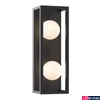 Kép 2/3 - Zuma Line Piro fali lámpa, fekete, G9, 2x13W, 1500 lm, ZU-MB3115-2-3BT