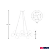 Kép 3/3 - Zuma Line Bobo függeszték, arany, G9, 20x28W, ZU-P0462-20C-F7AA