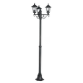 Eglo 22145 Laterna 4 kültéri állólámpa, fekete, E27 foglalattal, max. 3x60W, IP44