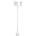 Eglo 22996 Laterna 5 kültéri állólámpa, fehér, E27 foglalattal, max. 3x60W, IP44