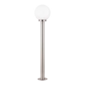 Eglo 30207 Nisia kültéri állólámpa, rozsdamentes acél (inox), E27 foglalattal, max. 1x60W, IP44